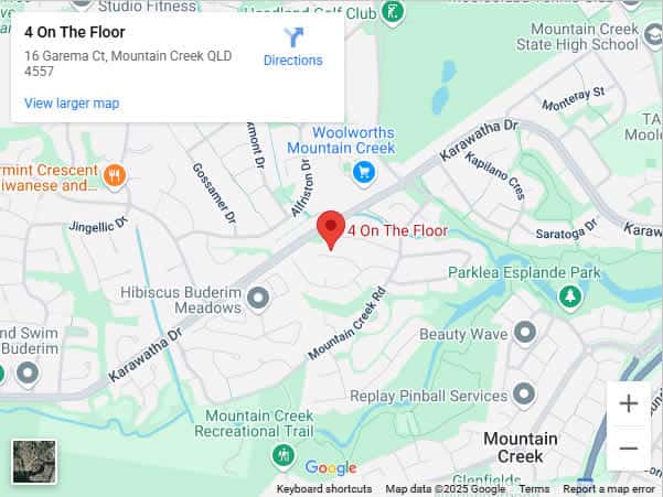 Location of 4 On The Floor